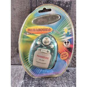pa 298 panasound mini torch auto fm scan radio vintage New old stock